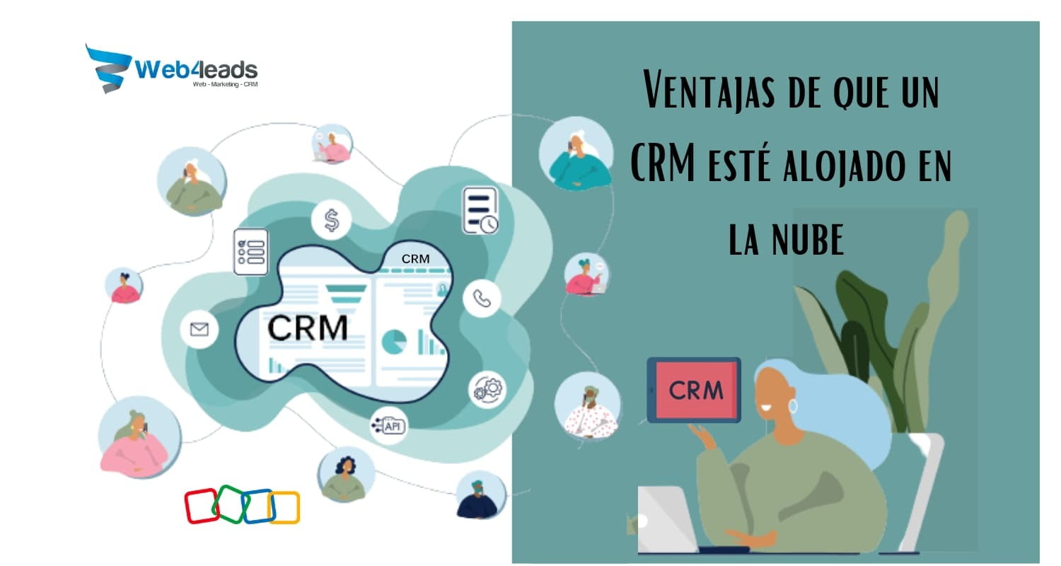 Ventajas de que un CRM esté alojado en la nube.